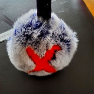 Annabelle Rabbit Fur Earmuffs